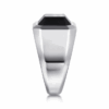 Sterling Silver Men’s High Polish Finish Signet Ring with 4.76ct Black Onyx Size 10 Fine Jewelry 20