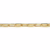 Men’s 14K Yellow Gold Elongated Link Chain Bracelet 8″ Bracelets 12