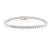 14K White Gold Tennis Bracelet with 8.17ctw Round Diamonds 7″ Bracelets 7