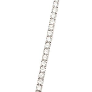 14K White Gold Tennis Bracelet with 8.17ctw Round Diamonds 7