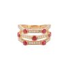 14K Yellow Gold Ring with 1.40ctw Rubies & .65ctw Diamonds Size 6.5 Fine Jewelry 7