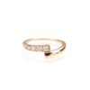 14K Yellow Gold Bypass Ring with .50ctw Diamonds Size 6.75 Fine Jewelry 7