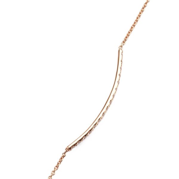 14K Rose Gold Bracelet with .82ctw Round Diamonds 6-7″ Bracelets 6