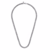 Men’s Sterling Silver 7mm Cuban Chain 22″ Fine Jewelry 18