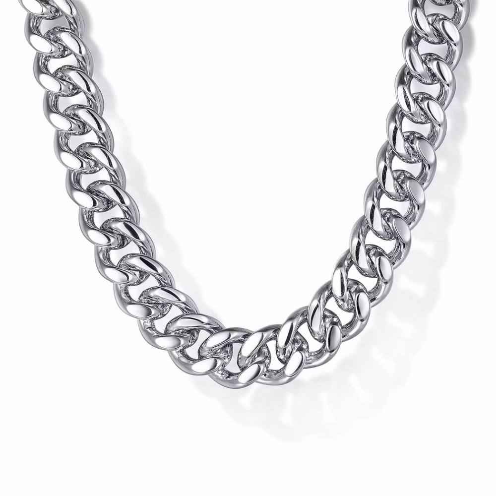 Men’s Sterling Silver 7mm Cuban Chain 22″ Fine Jewelry 11