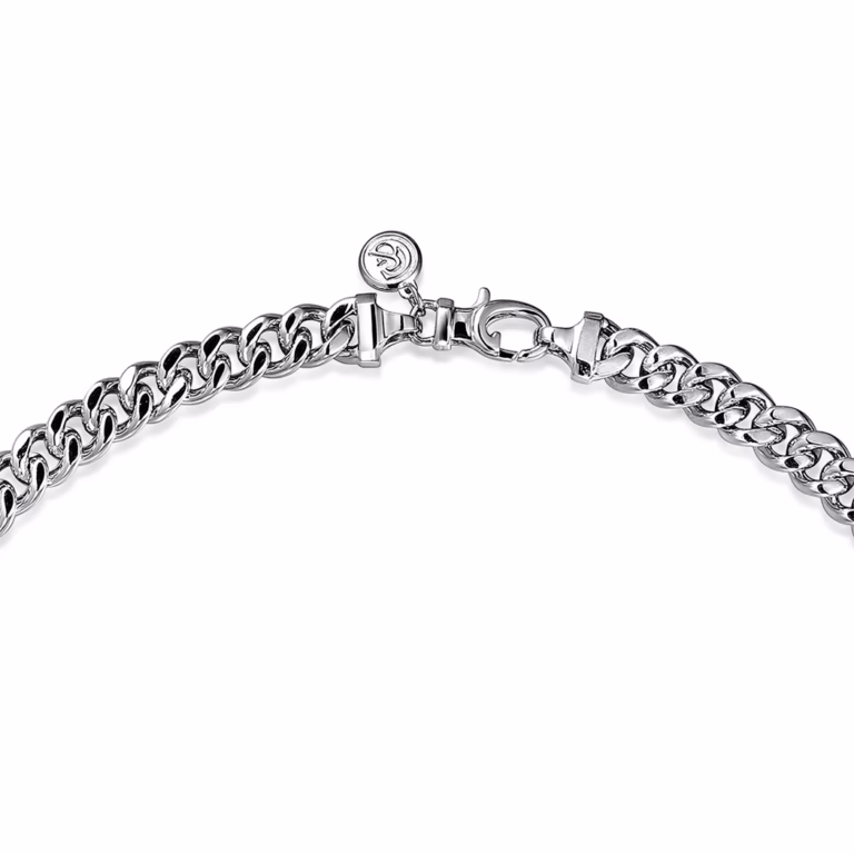 Men’s Sterling Silver 7mm Cuban Chain 22″ Fine Jewelry 9
