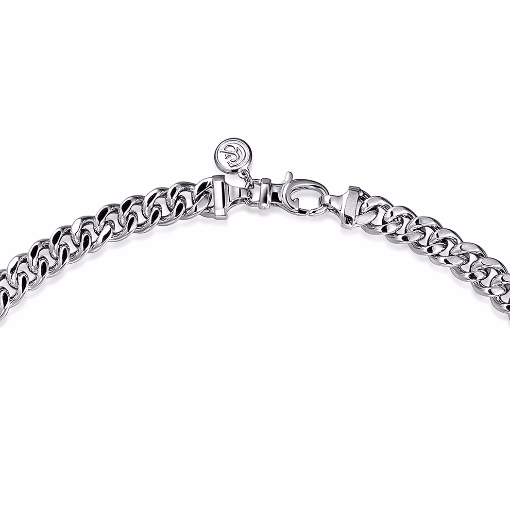 Men’s Sterling Silver 7mm Cuban Chain 22″ Fine Jewelry 4
