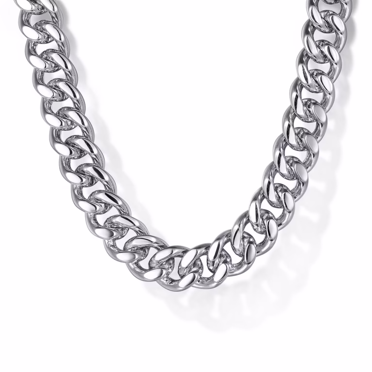 Men’s Sterling Silver 7mm Cuban Chain 22″ Fine Jewelry 6