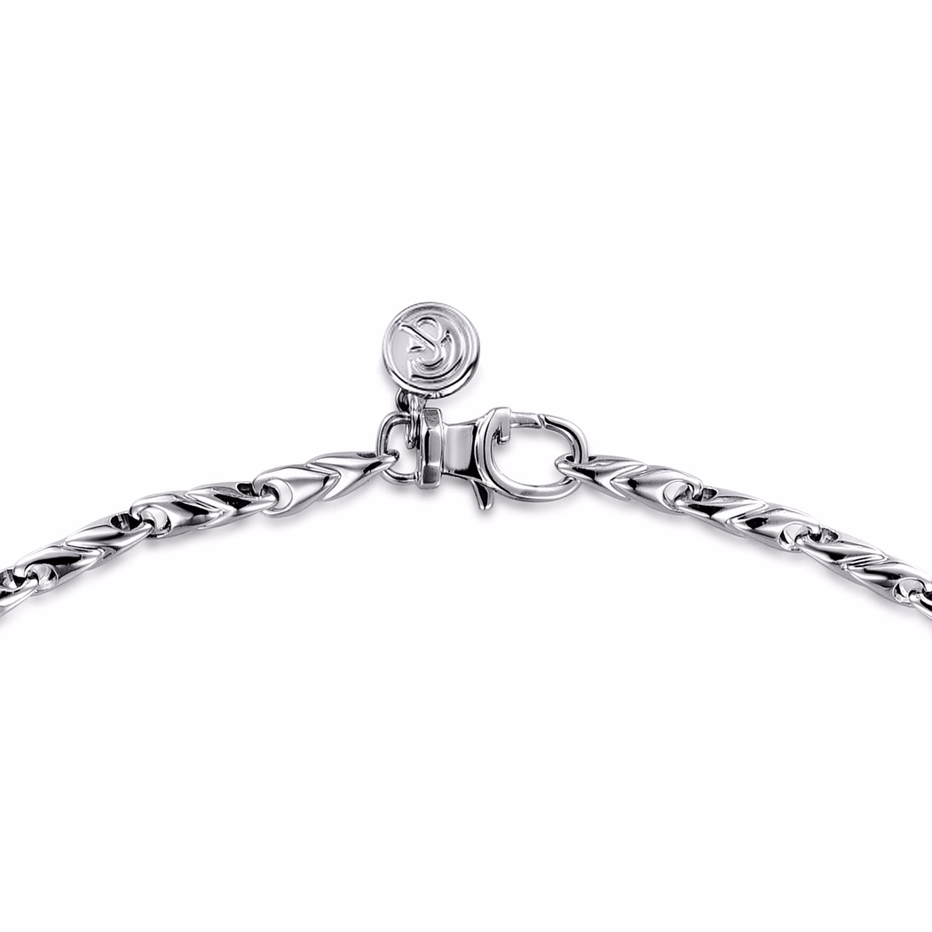 Men’s Sterling Silver 3.2mm Hollow Link Chain 24″ Fine Jewelry 4