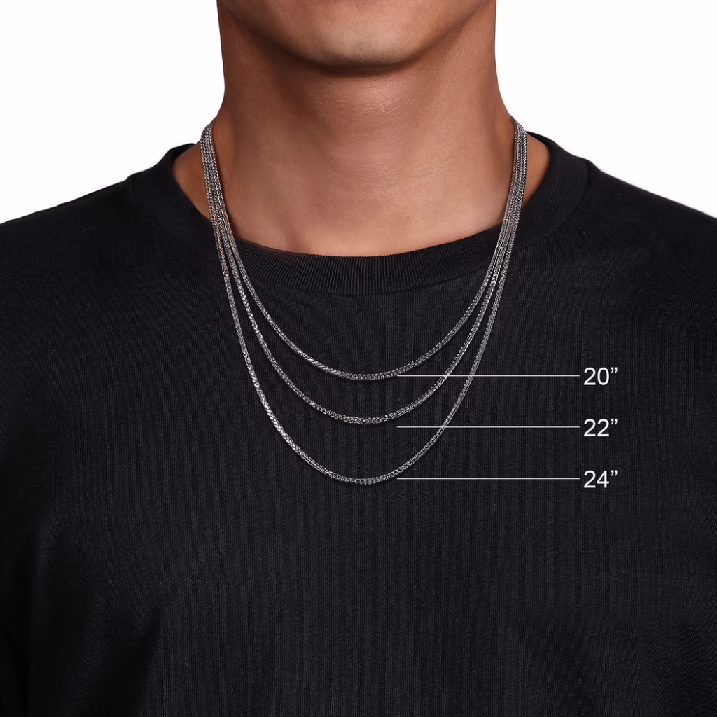 Men’s 14K Yellow Gold 2.85mm Hollow Link Chain 22″ Fine Jewelry 10