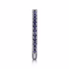 14K White Gold Stackable Ring with .57ctw Sapphires Size 6.5 Fine Jewelry 20