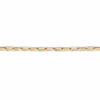 14K Yellow Gold 2.3mm Paperclip Chain Bracelet 7″ Bracelets 12