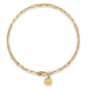 14K Yellow Gold 2.3mm Paperclip Chain Bracelet 7″ Bracelets 10