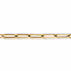 14K Yellow Gold 4.5mm Paperclip Chain Bracelet 7″ Bracelets 12