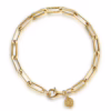 14K Yellow Gold 4.5mm Paperclip Chain Bracelet 7″ Bracelets 10