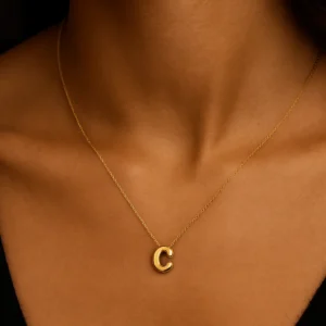 14K Yellow Gold Bubble 